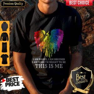 Dragon LGBT I Am brave I Am Bruise I Am Who I'm Meant To Be This Is Me Shirt