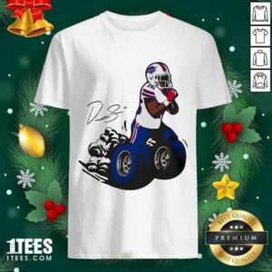 Funny Buffalo Bills Fan Box Devin Singletary Motor Signature Shirt