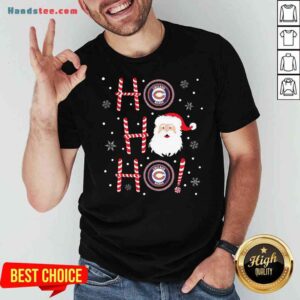Pretty Chicago Bears Santa Claus Ho Ho Ho Christmas Shirt