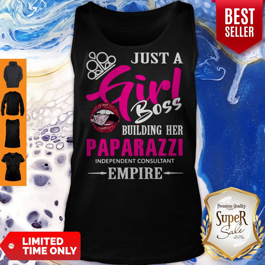 Funny Just A Girl Boss Building Her Paparazzi Empire Shirt