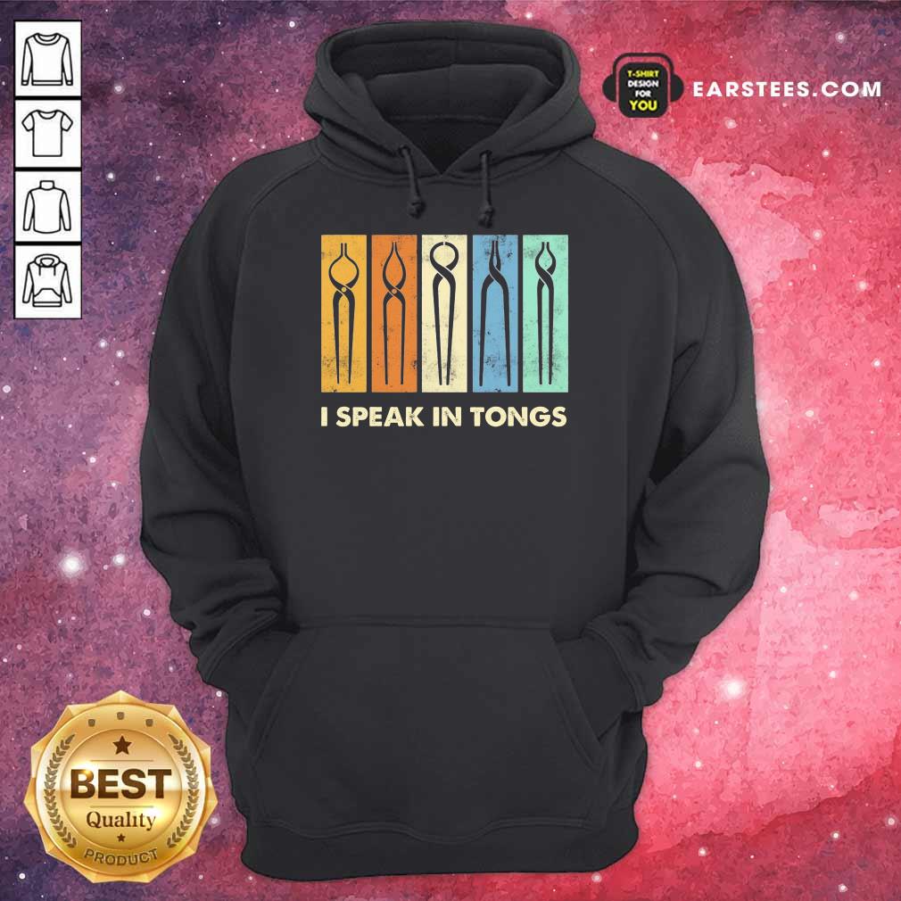 Vip I Speak In Tongs Vintage Terrific 2 Shirt