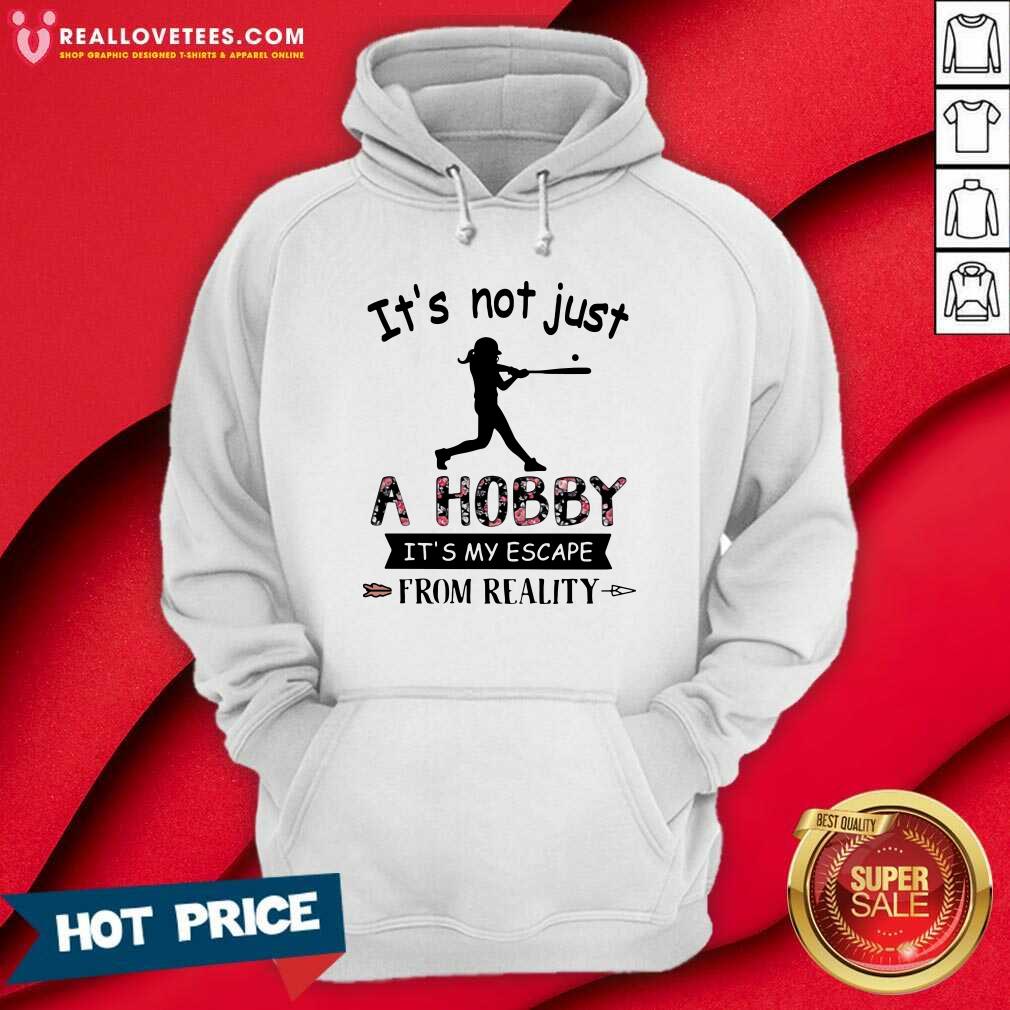Vip It’s Not Just A Hobby From Reality Baseball Flower Shirt