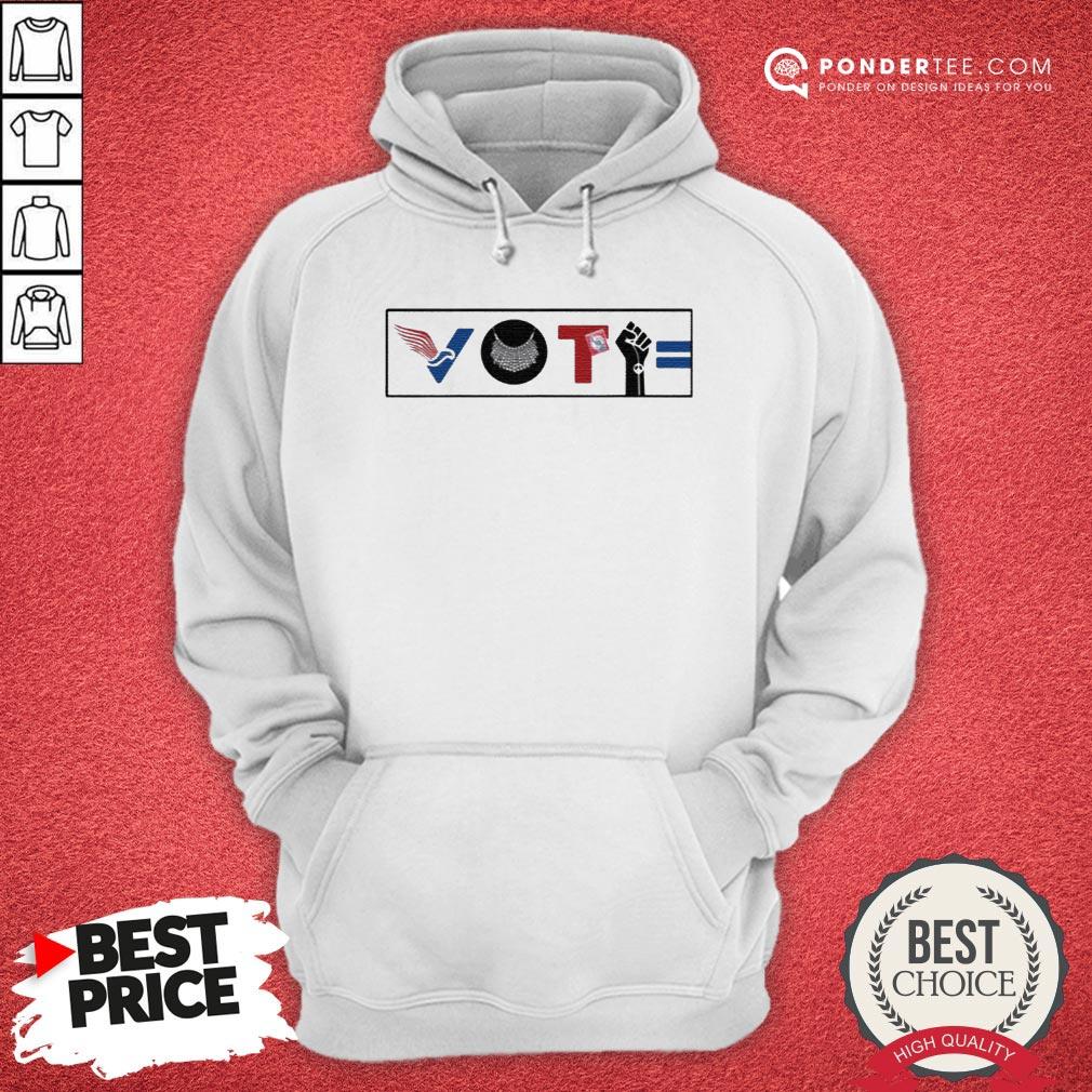Vote For Liberty RBG Peace BLM Equality Shirt
