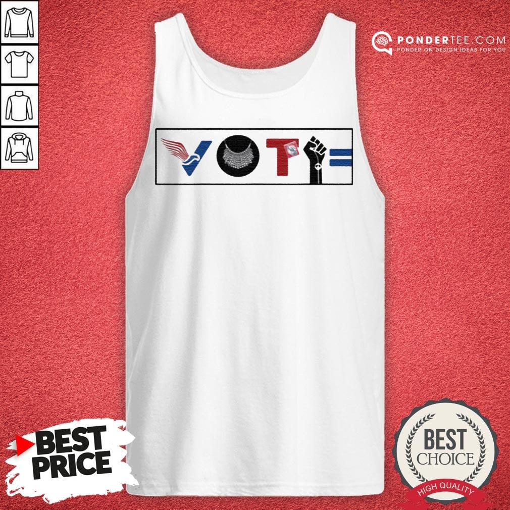 Vote For Liberty RBG Peace BLM Equality Shirt