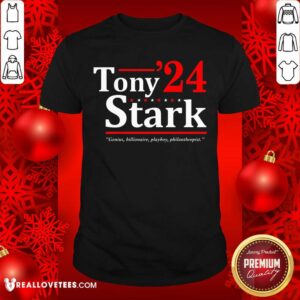 Tony Stark 2024 Genius Billionaire Playboy Philanthropist Shirt