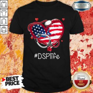 Vip America Nurse Heart DSP Life Shirt