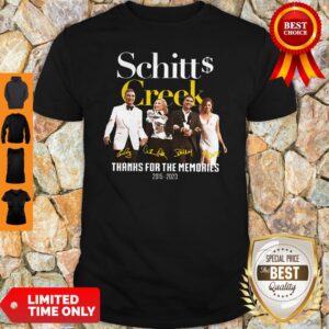 Schitt Creek Signature Thanks For The Memories 2015 2020 Shirt