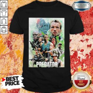 Official Predator 1987 Movie Shirt