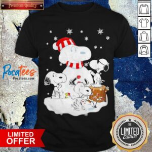 Snoopy And Woodstock Merry Christmas Shirt