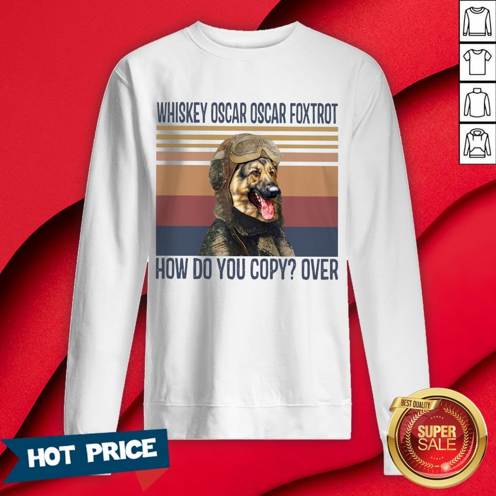 Whisky Pilot Whiskey Oscar Oscar Foxtrot Shirt