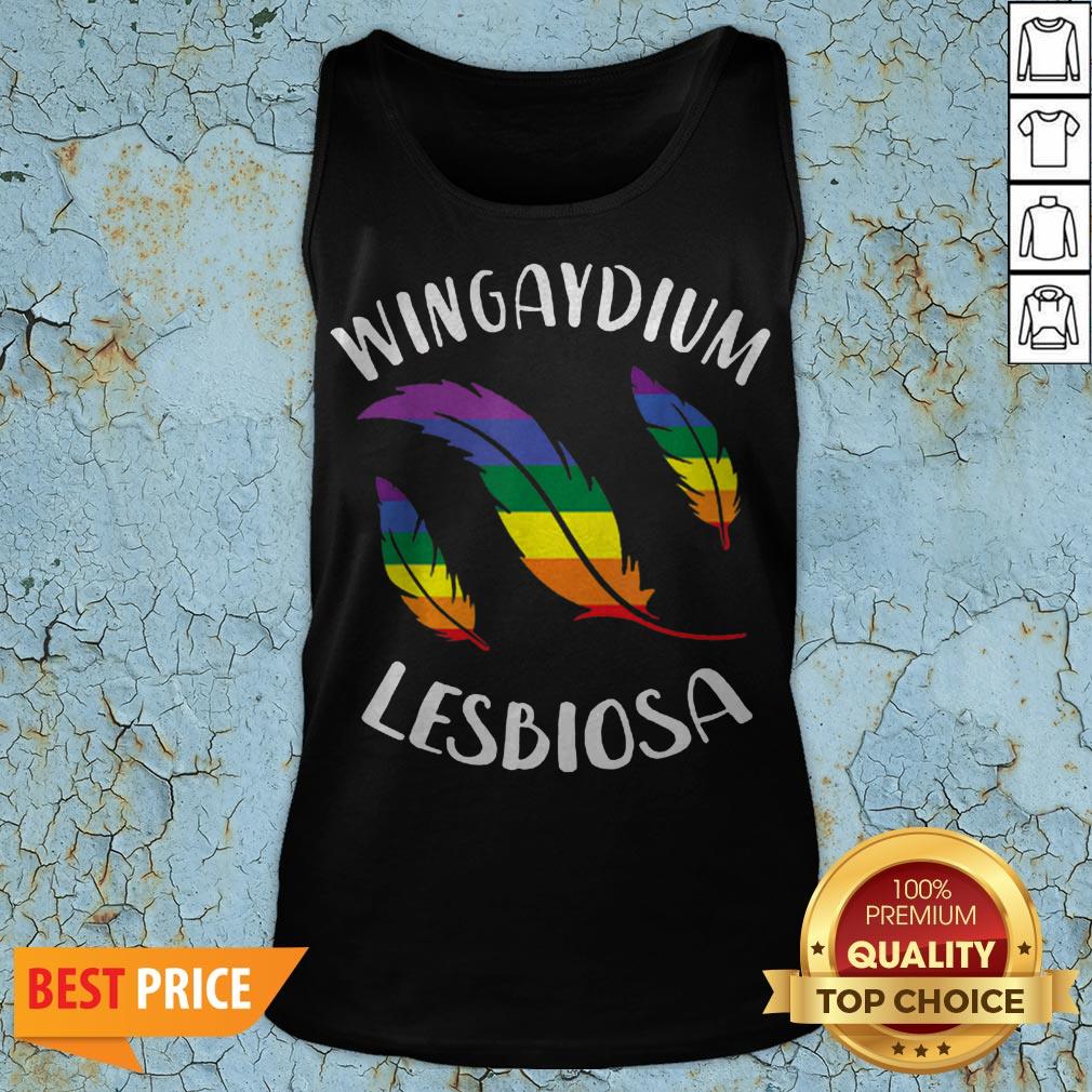 Wingaydium Lesbiosa LGBT Gay Pride Lesbian Shirt
