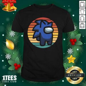 Best Retro Among Us Sonic Im A Impostor Vintage Shirt