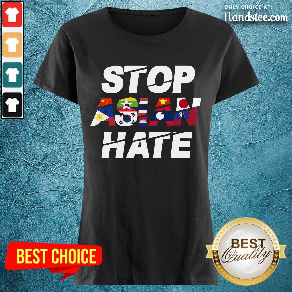 Wonderful Stop Asian Hate Flag Terrific Shirt