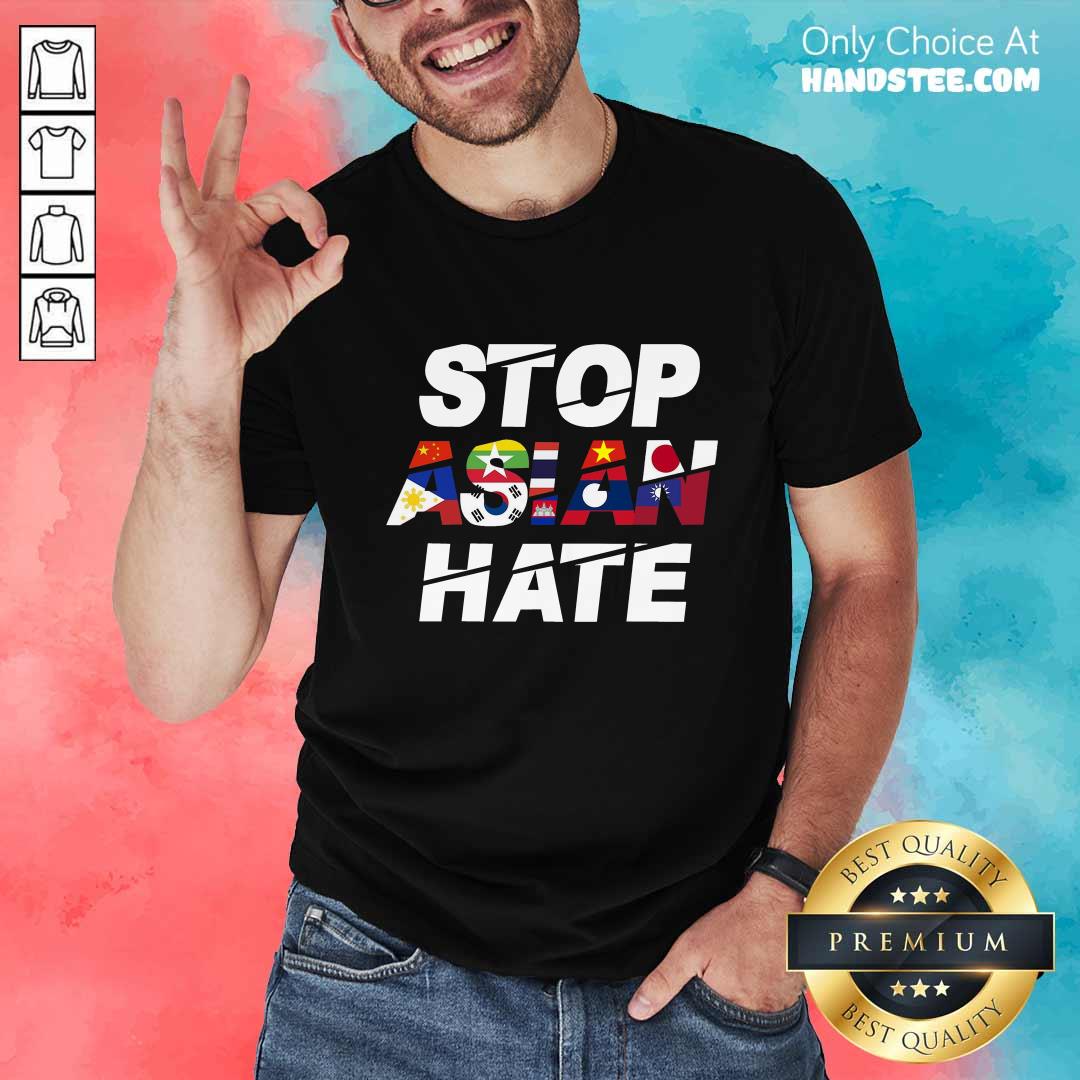 Wonderful Stop Asian Hate Flag Terrific Shirt