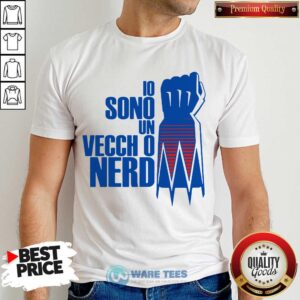 Premium Io Sono Un Vecchio Nerd Shirt