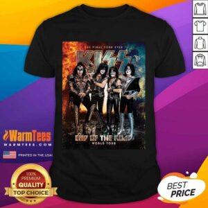 Premium Kiss Band End Of The Road World Tour 2021 Shirt