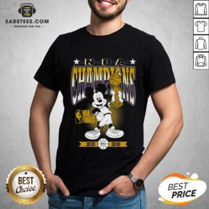 Lakers Mickey Mouse NBA Champions 2020 Shirt