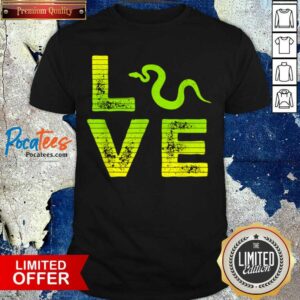 Premium I Love Snakes Pet Snake Loving Boys Girls 099 Shirt