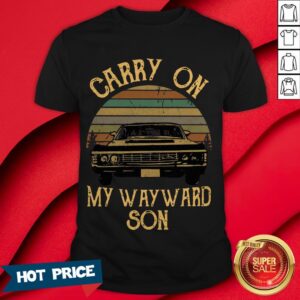Carry On My Wayward Son Vintage Shirt