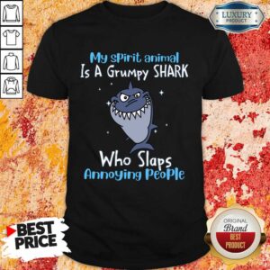 Vip My Spirit Animal Is A Grumpy Shark Shirt