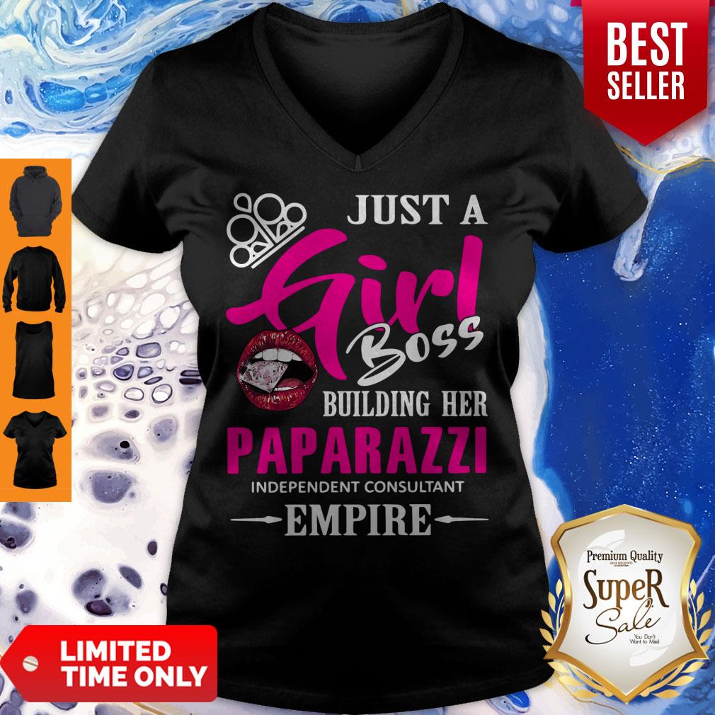 Funny Just A Girl Boss Building Her Paparazzi Empire Shirt
