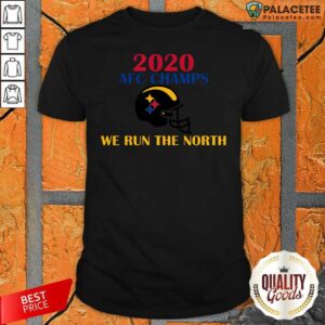 Official 2020 AFC Champs Pittsburgh Steelers Football We Run The North Shirt