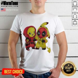 Funny Pikapool Pikachu Pokemon And Deadpool 2021 Shirt