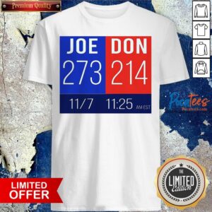Official Biden Harris Projected Win Philadelphia Count Election Vote Shirt