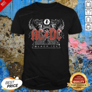 Good AC DC Rock And Roll Band Black Ice Shirt