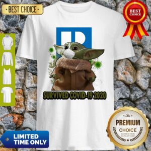 Baby Yoda Mask Realtors Survived COVID-19 2020 Shirt
