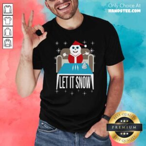 Premium Walmart Cocaine Santa Let It Snow Santa Cocaine Christmas Shirt