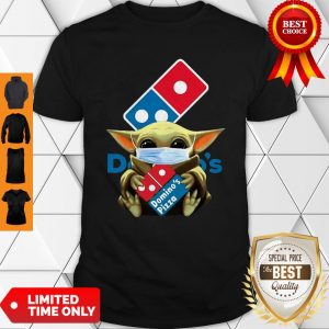 Star Wars Baby Yoda Mask Hug Domino’s Pizza COVID-19 Shirt