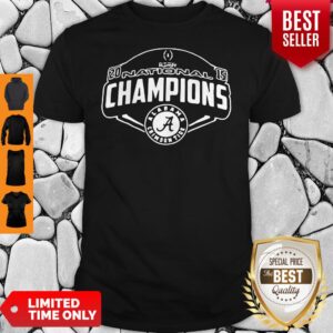 Nice Playoff National Champions Alabama Crimson Shirt