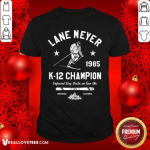 Official Lane Meyer 1985 K 12 Champion Shirt