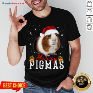 Funny Guinea Pig Christmas Santa Sweat Shirt