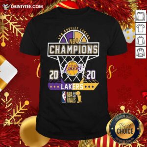 Original Los Angeles Lakers Nba Champions 2020 Nba Finals Shirt