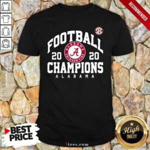 Good Crimson Alabama Crimson Tide 2020 Sec Football Champions Shirt