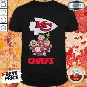 Envious Snoopy And Friends Kansas City Chiefs 22 Super Bowl LV Shirt