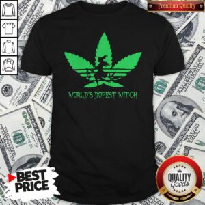 Weed World’s Dopest Witch Adidas Halloween Shirt