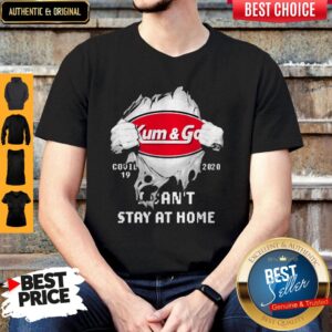 Blood Inside Me Kum & Go COVID-19 2020 I Can’t Stay At Home Shirt