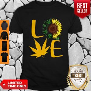 Awesome Love Cannabis Sunflower Shirt