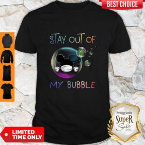 Nice Mickey Mouse Mask Stay Out Of My Bubble Covid-19 Shirt