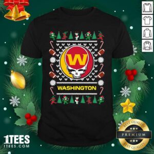 Better Washington Football Team Grateful Dead Ugly Christmas Shirt