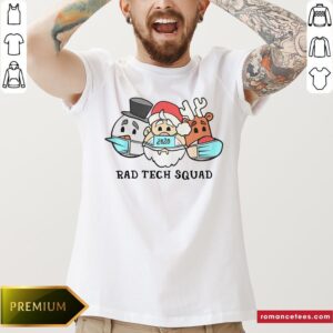 Hot Santa Claus 2020 Rad Tech Squad Snow and Reindeer Wear Mask Shirt