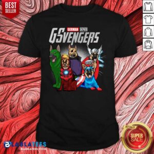 Pretty Marvel Avengers German Shepherd Gsvengers Shirt