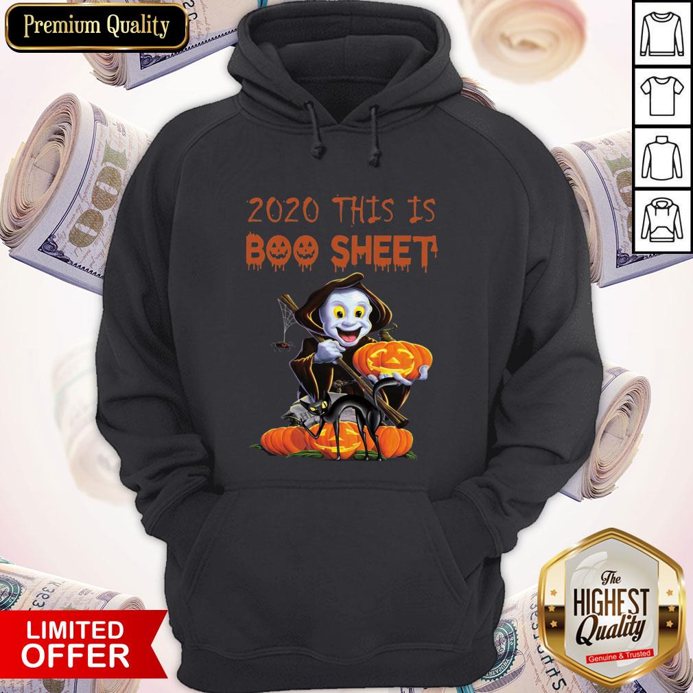 2020 This Is Boo Sheet Witch Pumpkin Halloween Shirt