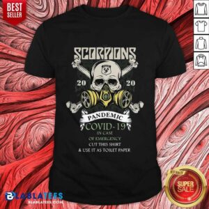 Hot Scorpions 2020 Pandemic Covid 19 Emergency Shirt