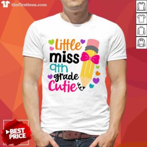 Excellent Little Miss 9th Grade Cutie Shirt