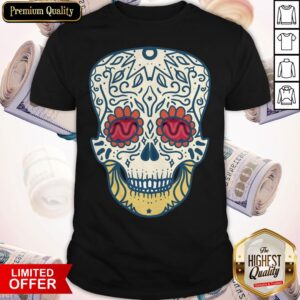 Official Sugar Skull Dia De Muertos Day Of Dead Shirt