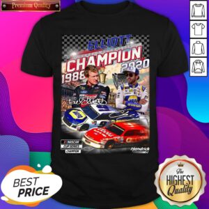 Good Elliott Nascar Cup Series Champion 1988 2020 Signature Shirt